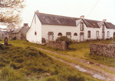 Bâtiment E dans les années 70.