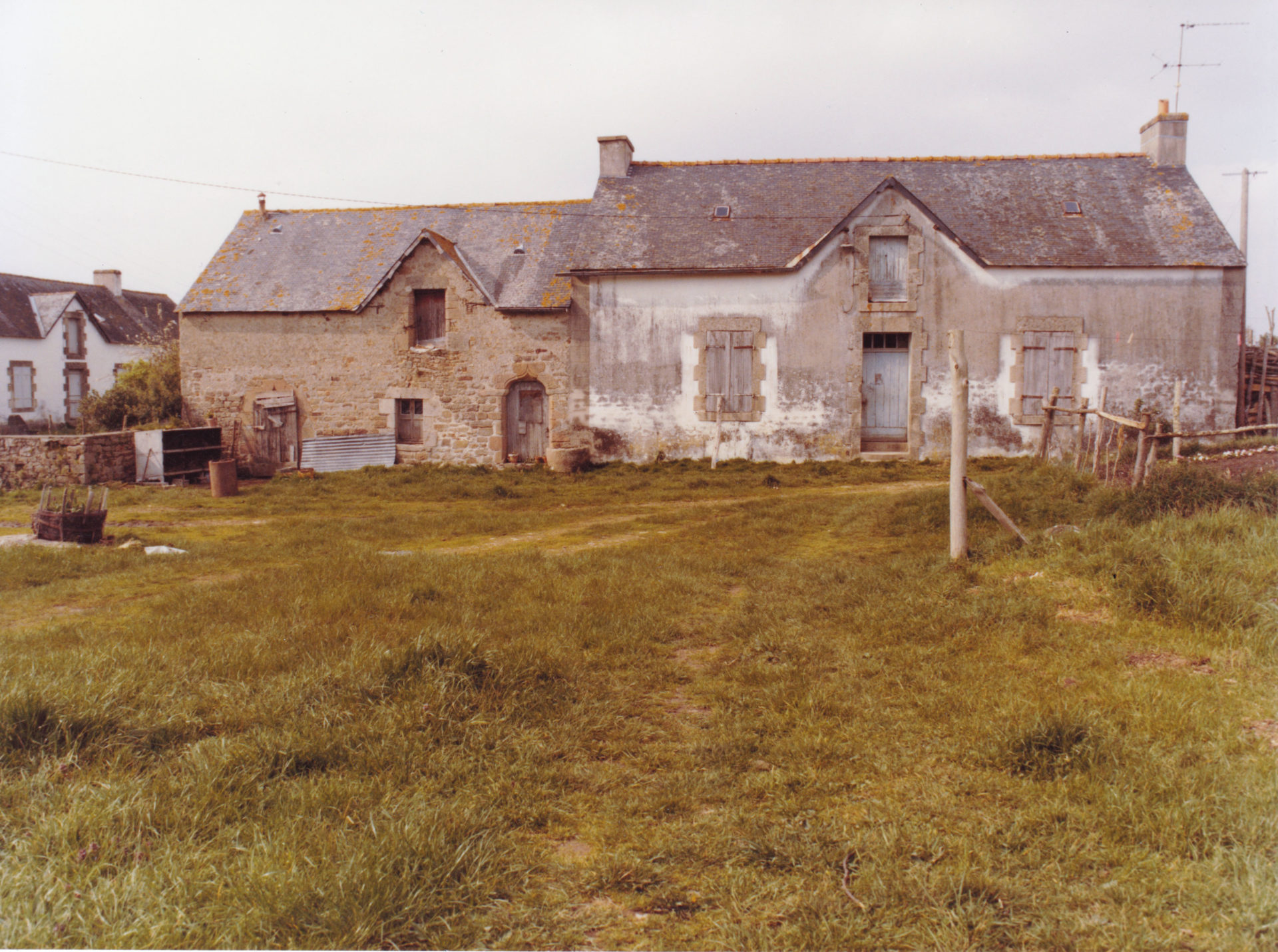 Bâtiment F dans les années 70