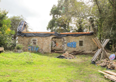 Bâtiment H en novembre 2020.