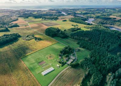 Brangoulo vu du ciel en 2021.