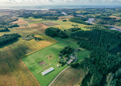 Brangoulo vu du ciel en 2021.