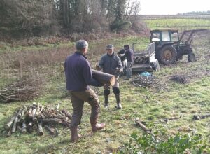 Chantier bois de chauffe 2022-2023