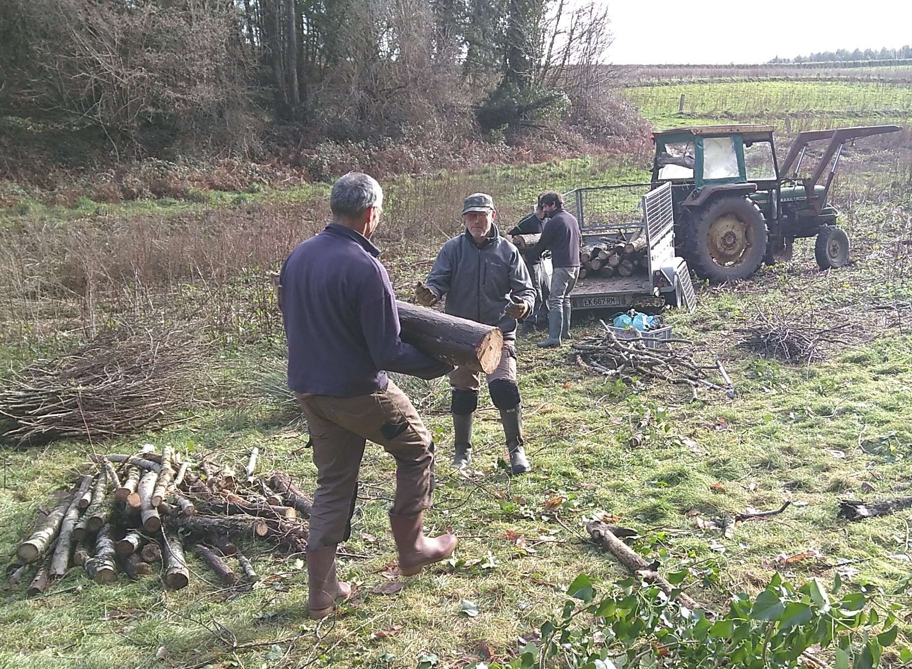 Chantier bois de chauffe 2022-2023