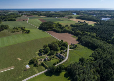 Hameau de Brangoulo, Guidel, en juin 2020.